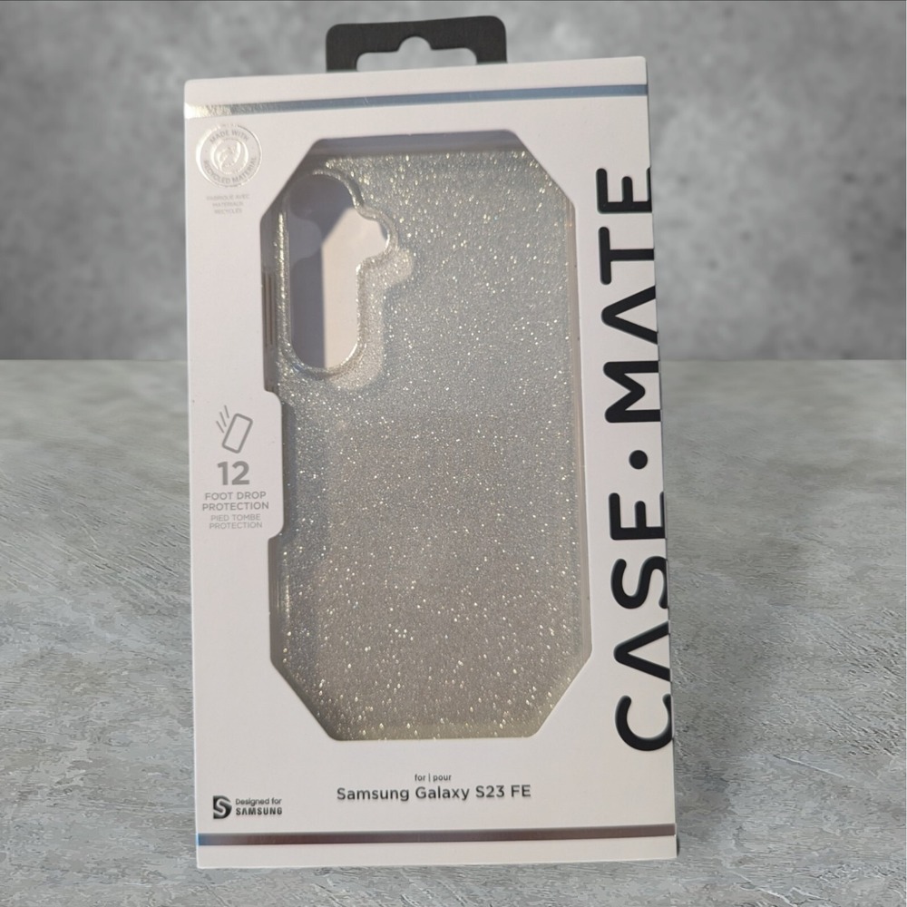 L3. Case-Mate Case For Samsung Galaxy S23 FE‎ In Sheer Crystal Gold